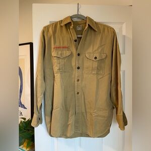 Vintage Boy Scouts Button Up